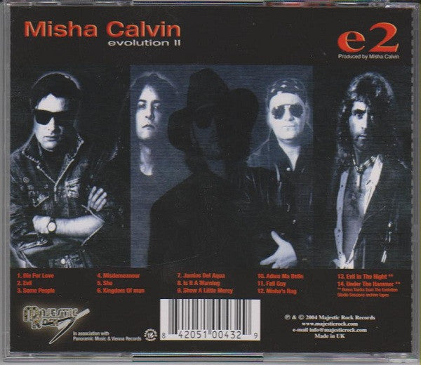 Misha Calvin : Evolution II (CD, Album, RE)