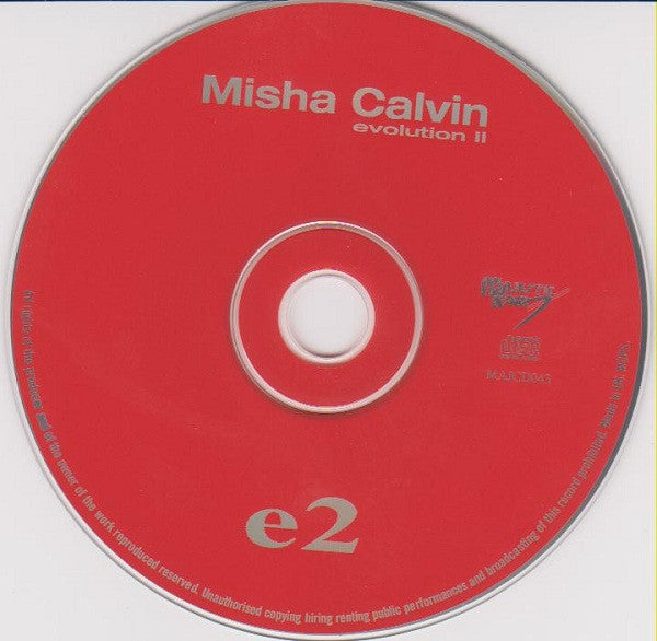 Misha Calvin : Evolution II (CD, Album, RE)