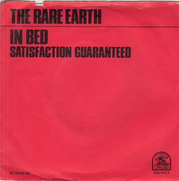 Rare Earth : In Bed (7", Single, Red)