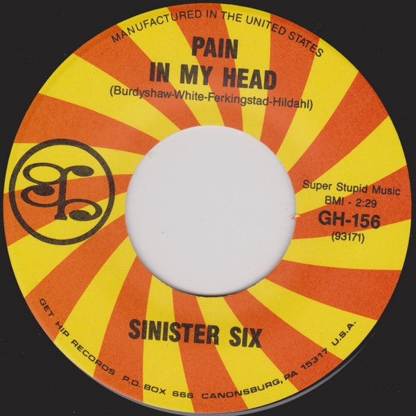 Sinister Six : Pain In My Head (7")