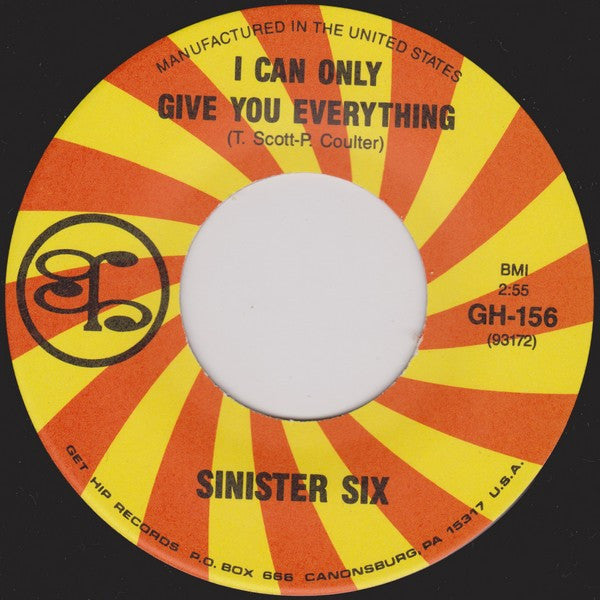 Sinister Six : Pain In My Head (7")