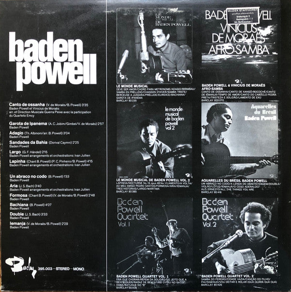 Baden Powell : Baden Powell (LP, Comp)