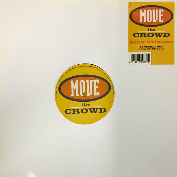 Dick Wonder : Pandora's Box / Open Up To Love (12")