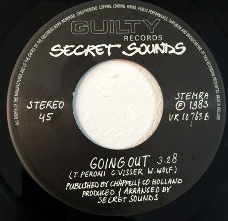 Secret Sounds (2) : Heartbeat (7", Single)