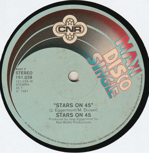 Stars On 45 : Stars On 45 (12", Maxi)
