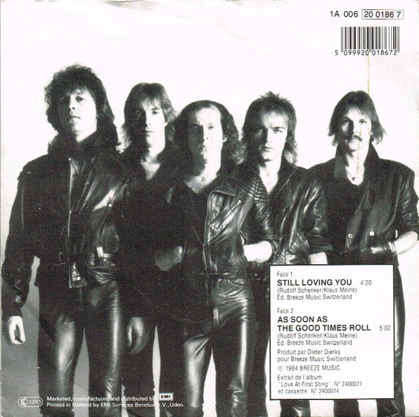 Scorpions : Still Loving You (7", Single)