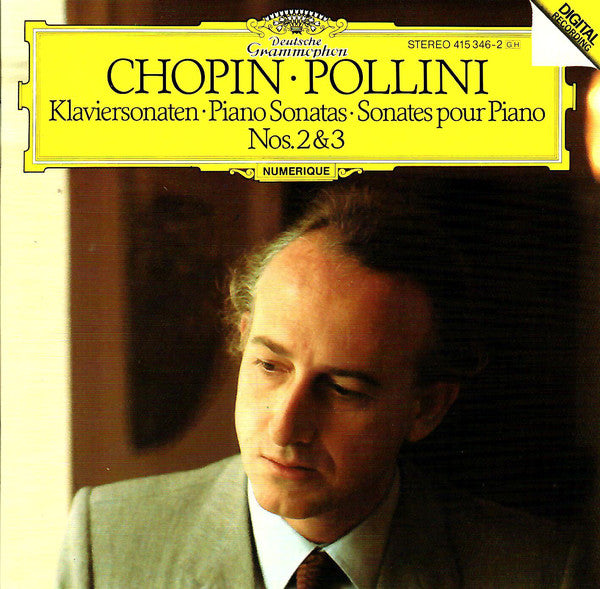 Frédéric Chopin • Maurizio Pollini : Klaviersonaten = Piano Sonatas = Sonates Pour Piano Nos. 2 & 3 (CD, Album)