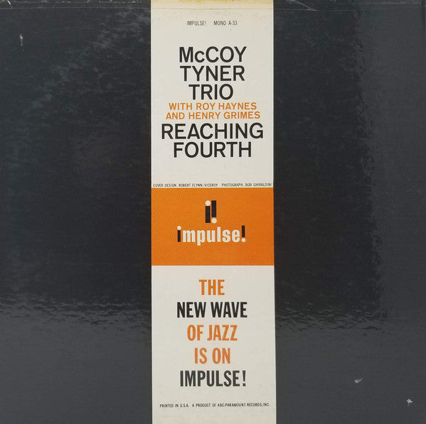 McCoy Tyner Trio With Roy Haynes And Henry Grimes : Reaching Fourth (LP, Album, Mono, Gat)