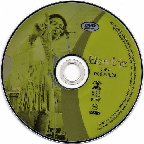 Jimi Hendrix : Live At Woodstock (DVD-V)