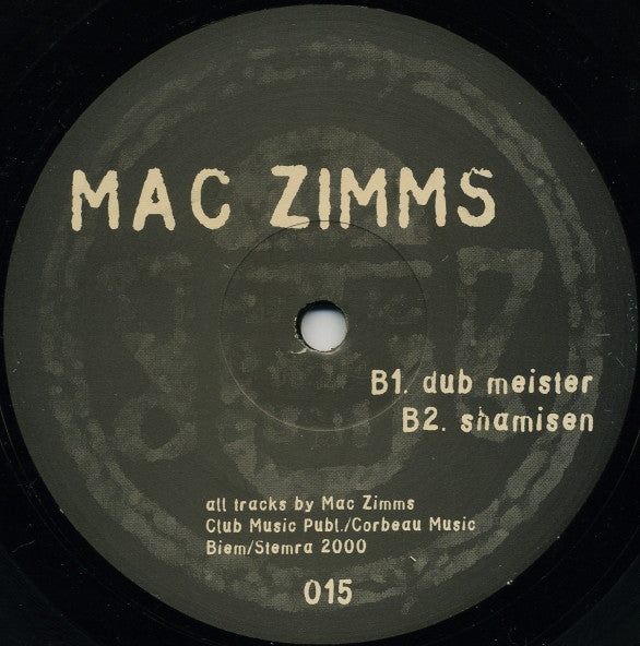 Mac Zimms : Fine Pitching (12")