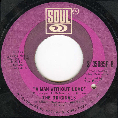 The Originals : Keep Me (7", Single)