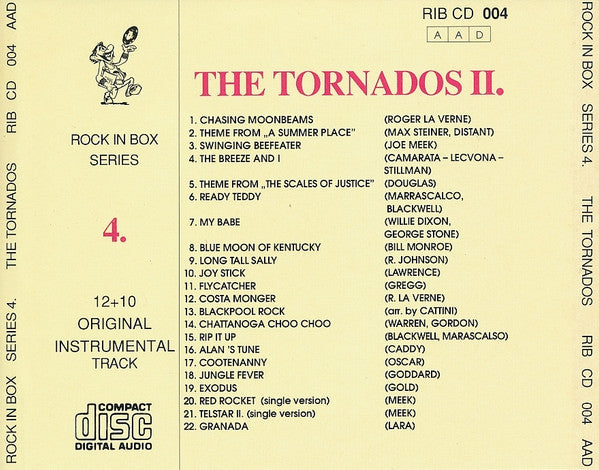 The Tornados : The Tornados II. (CD, Comp)