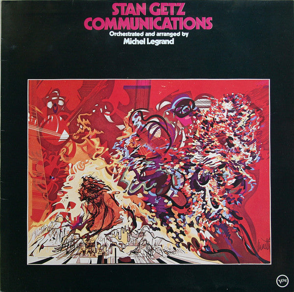 Stan Getz : Communications (LP, Album, RE)