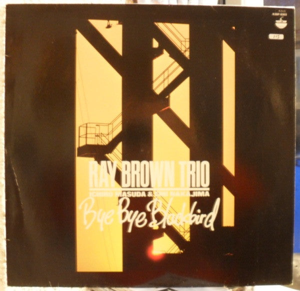 Ray Brown Trio : Bye Bye Blackbird (LP, Album)