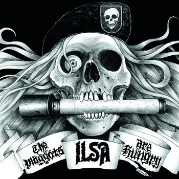 Ilsa (2) : The Maggots Are Hungry (12", MiniAlbum, Ltd, RM, Whi)