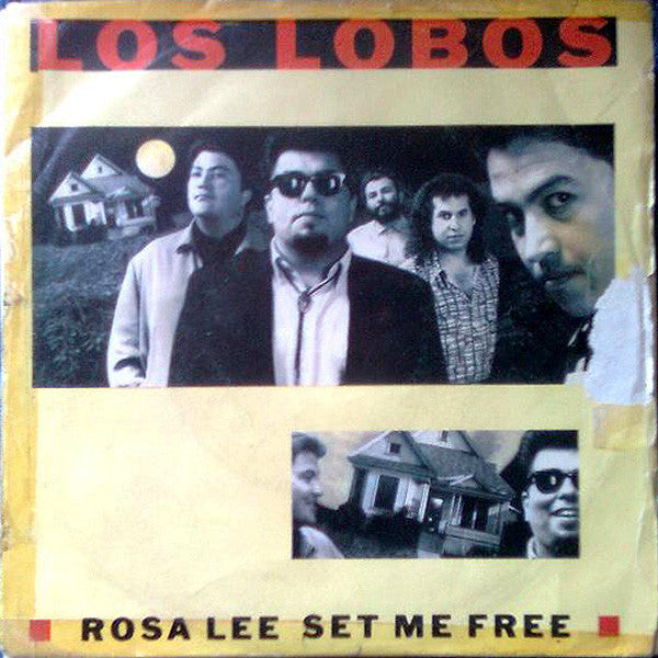 Los Lobos : Rosa Lee Set Me Free   (7", EP)