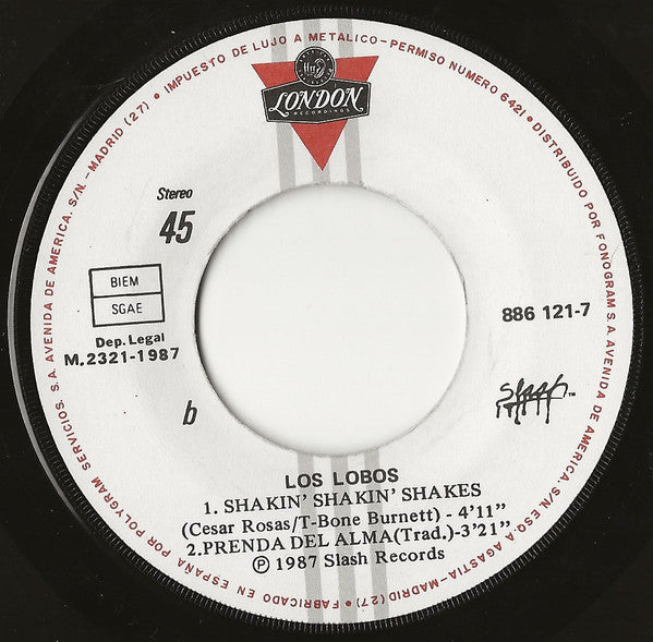 Los Lobos : Rosa Lee Set Me Free   (7", EP)