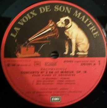 Cécile Ousset . Sir Simon Rattle / City Of Birmingham Symphony Orchestra / Sergei Vasilyevich Rachmaninoff : Concerto No.2 / Rhapsodie Sur Un Thème De Paganini (LP)