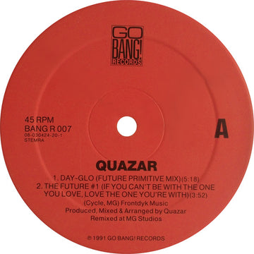 Quazar : The Seven Stars / Day-Glo (Remix) (12")