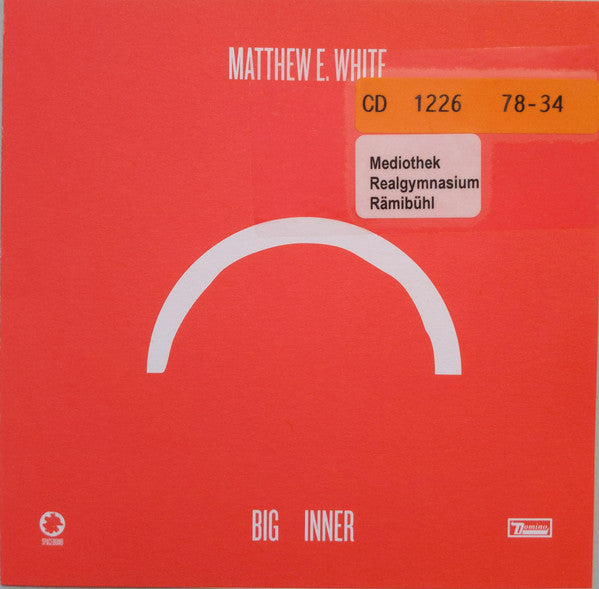 Matthew E. White : Big Inner (CD, Album, Gat)