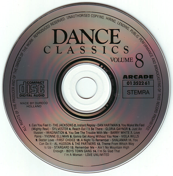 Various : Dance Classics Volume 8 (CD, Comp)