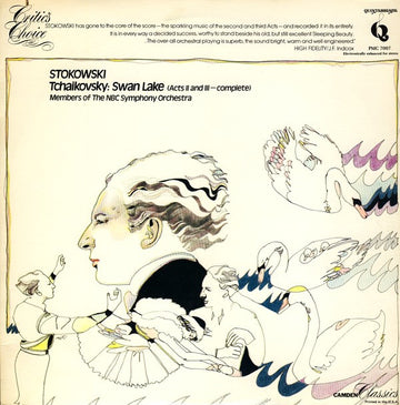 Leopold Stokowski / Pyotr Ilyich Tchaikovsky, NBC Symphony Orchestra : Swan Lake (Acts II And III - Complete) (LP, RE)