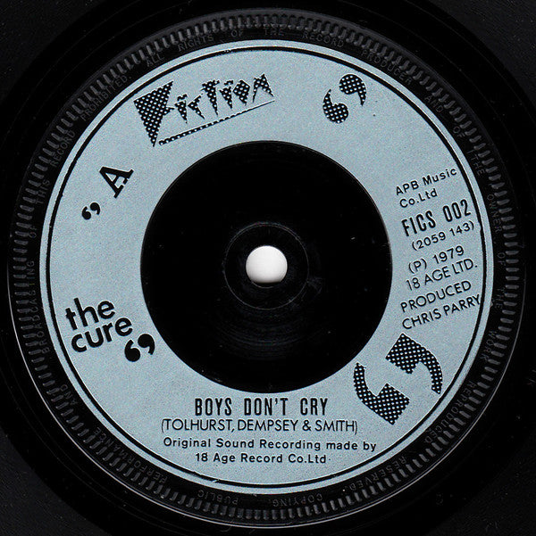 The Cure : Boys Don't Cry (7", Single)