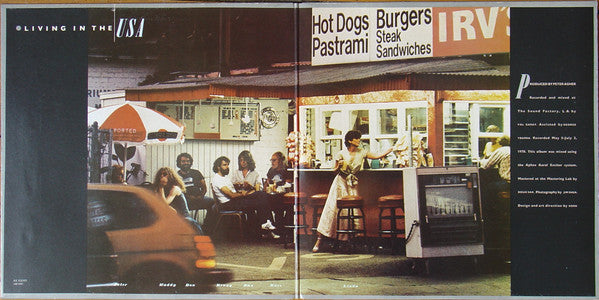 Linda Ronstadt : Living In The USA (LP, Album, Gat)