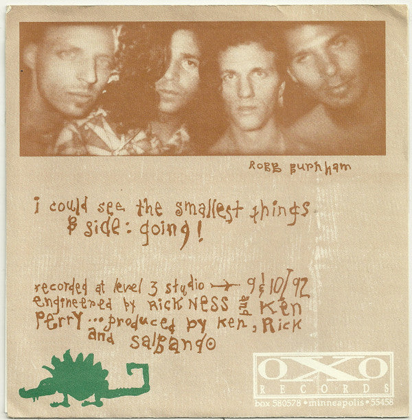 Salbando : I Could See The Smallest Things (7")