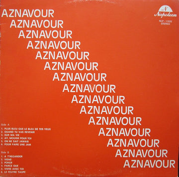 Charles Aznavour : Aznavour (LP, Comp)