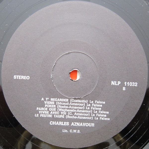 Charles Aznavour : Aznavour (LP, Comp)