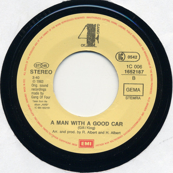 Gang Of Four : Is It Love (7", Single)