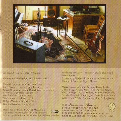 Lucie Thorne : Black Across The Field (CD, Album)