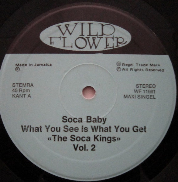 The Soca Kings : Volume 1 (12", Maxi)