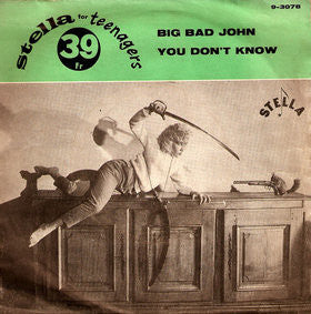 Frankie Dennis / Nadia Minapoulos : Big Bad John / You Don't Know (7")