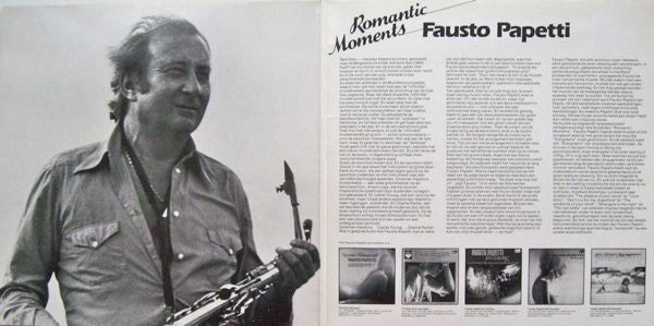 Fausto Papetti : Romantic Moments (2xLP, Comp, Gat)