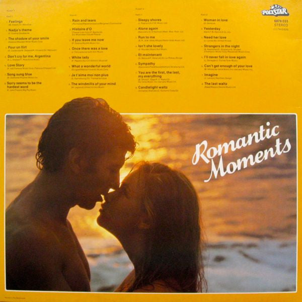 Fausto Papetti : Romantic Moments (2xLP, Comp, Gat)