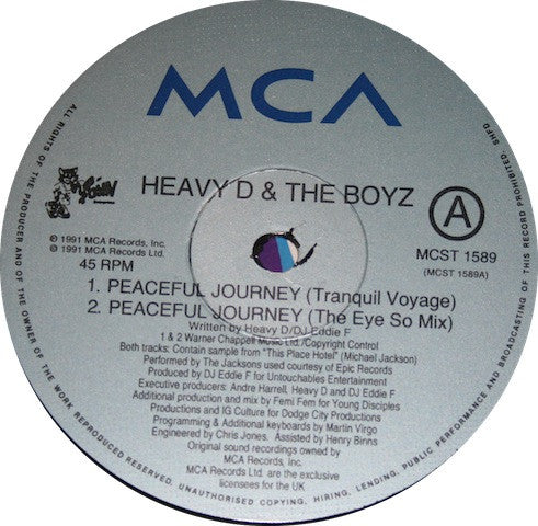 Heavy D. & The Boyz : Peaceful Journey (12")