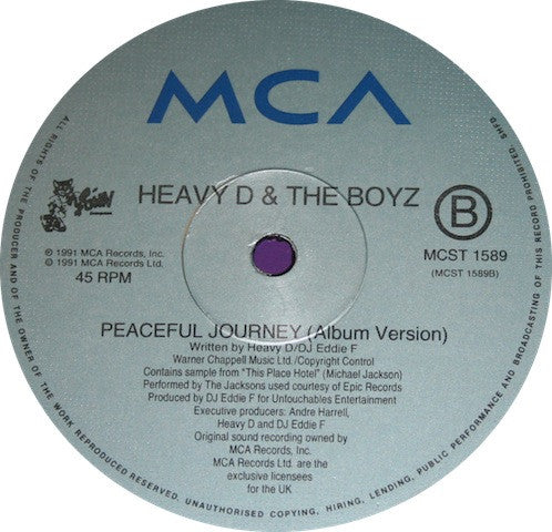 Heavy D. & The Boyz : Peaceful Journey (12")