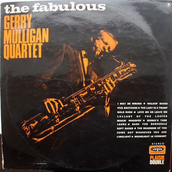Gerry Mulligan Quartet : The Fabulous Gerry Mulligan Quartet (2xLP, Comp)