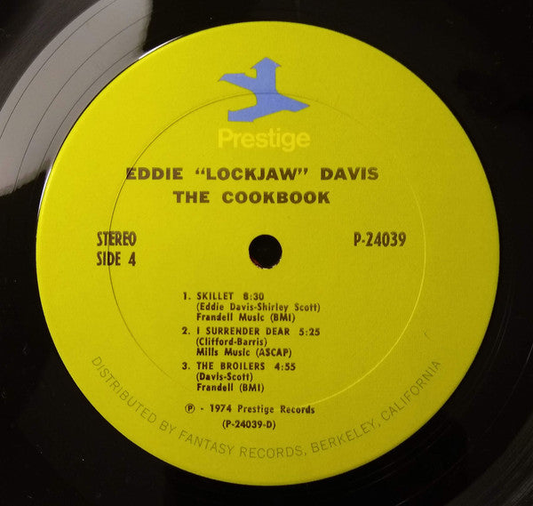 Eddie "Lockjaw" Davis : The Cookbook  (2xLP, Comp, Gat)
