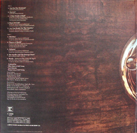 Neil Young : Harvest (LP, Album, RE, Gat)
