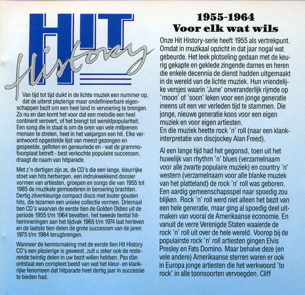 Various : Hit History '62 - Volume 8 (CD, Comp)