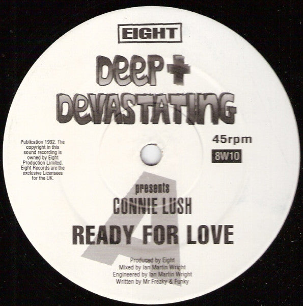 Connie Lush : Ready For Love (12")
