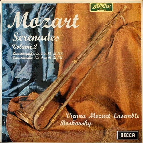 Wolfgang Amadeus Mozart : Serenades: Volume 2 (LP)