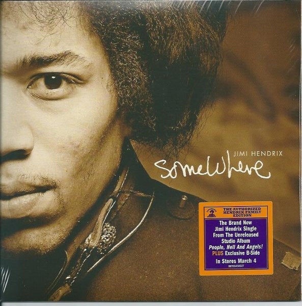 Jimi Hendrix : Somewhere (7", Single)