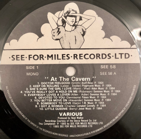 Various : At The Cavern (LP, Comp, Mono, RE)