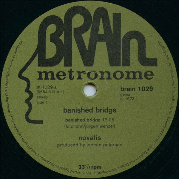 Novalis (3) : Banished Bridge (LP, Album, Gat)