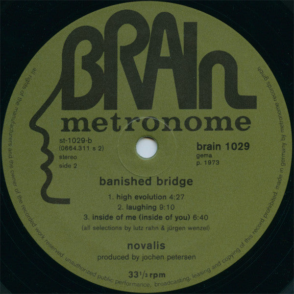 Novalis (3) : Banished Bridge (LP, Album, Gat)