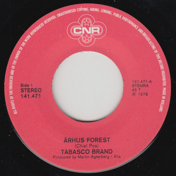 Tabasco Brand : Arhus Forrest (7")